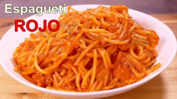 Receta de Espagueti Rojo: Preparación Rápida y Fácil con Pocos Ingredientes