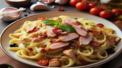 pasta-ala-carbonara-sin-nata-con-pollo-